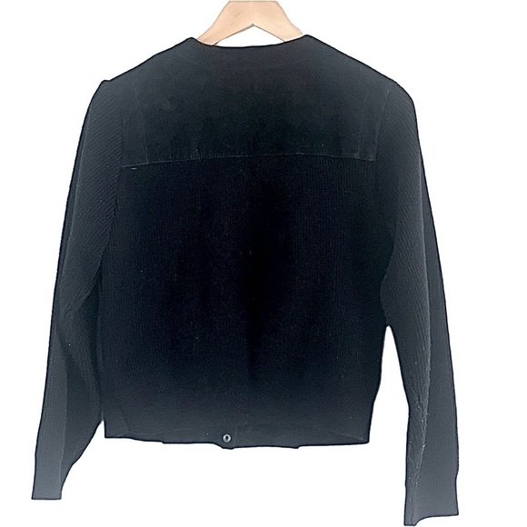 Axiom | Vintage suede and knit bomber jacket size small - Picture 6 of 7